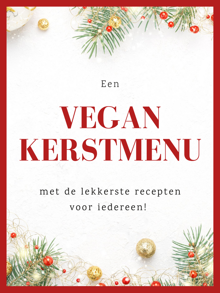 Een vegan kerstmenu
