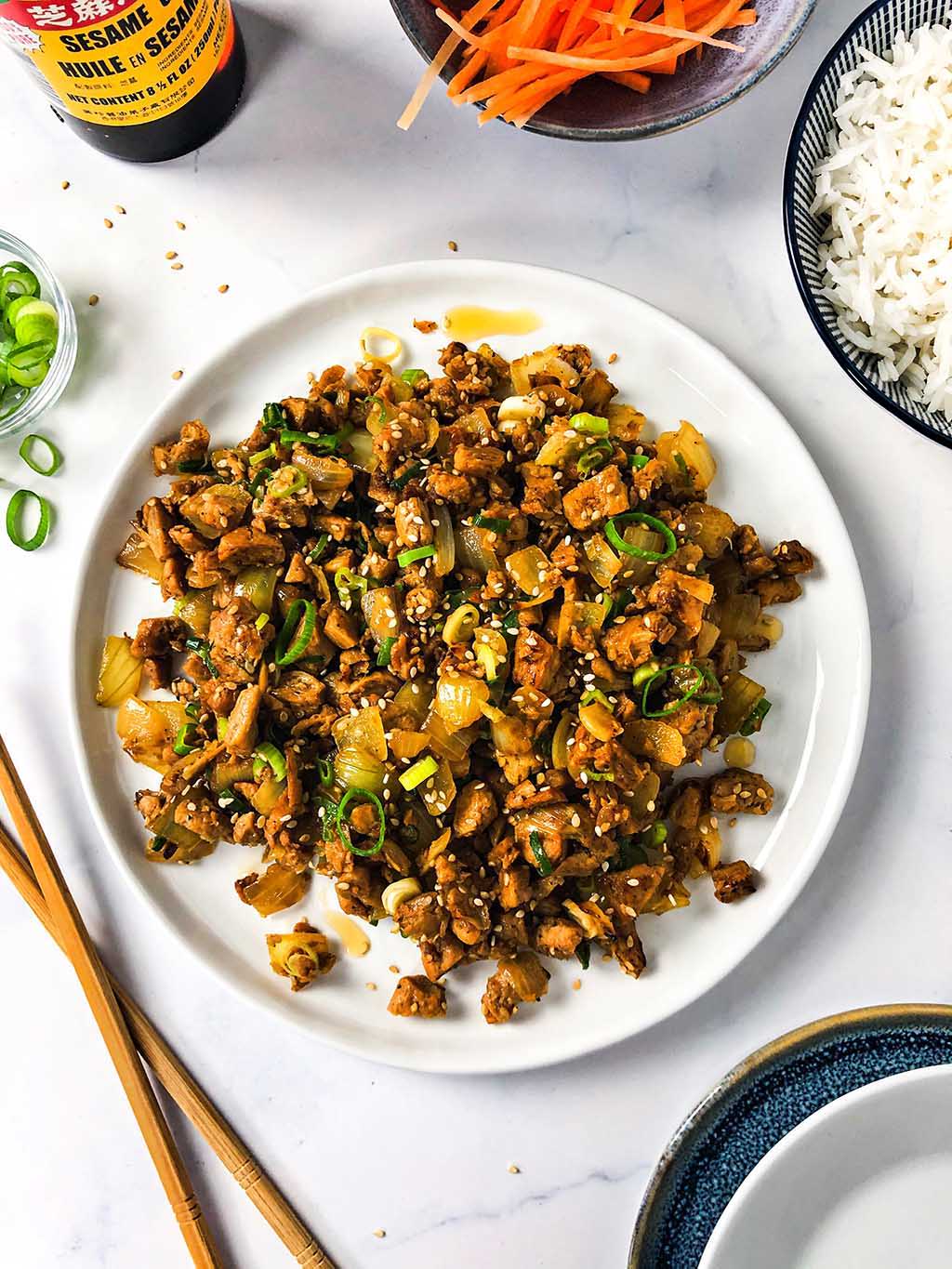 Vegan bulgogi 