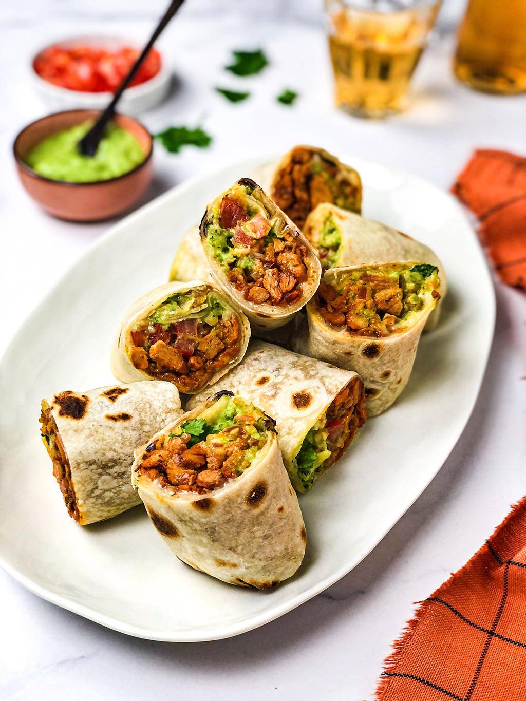 Vegan burrito 