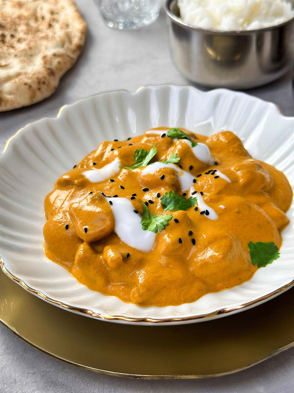 Vegan butter chicken