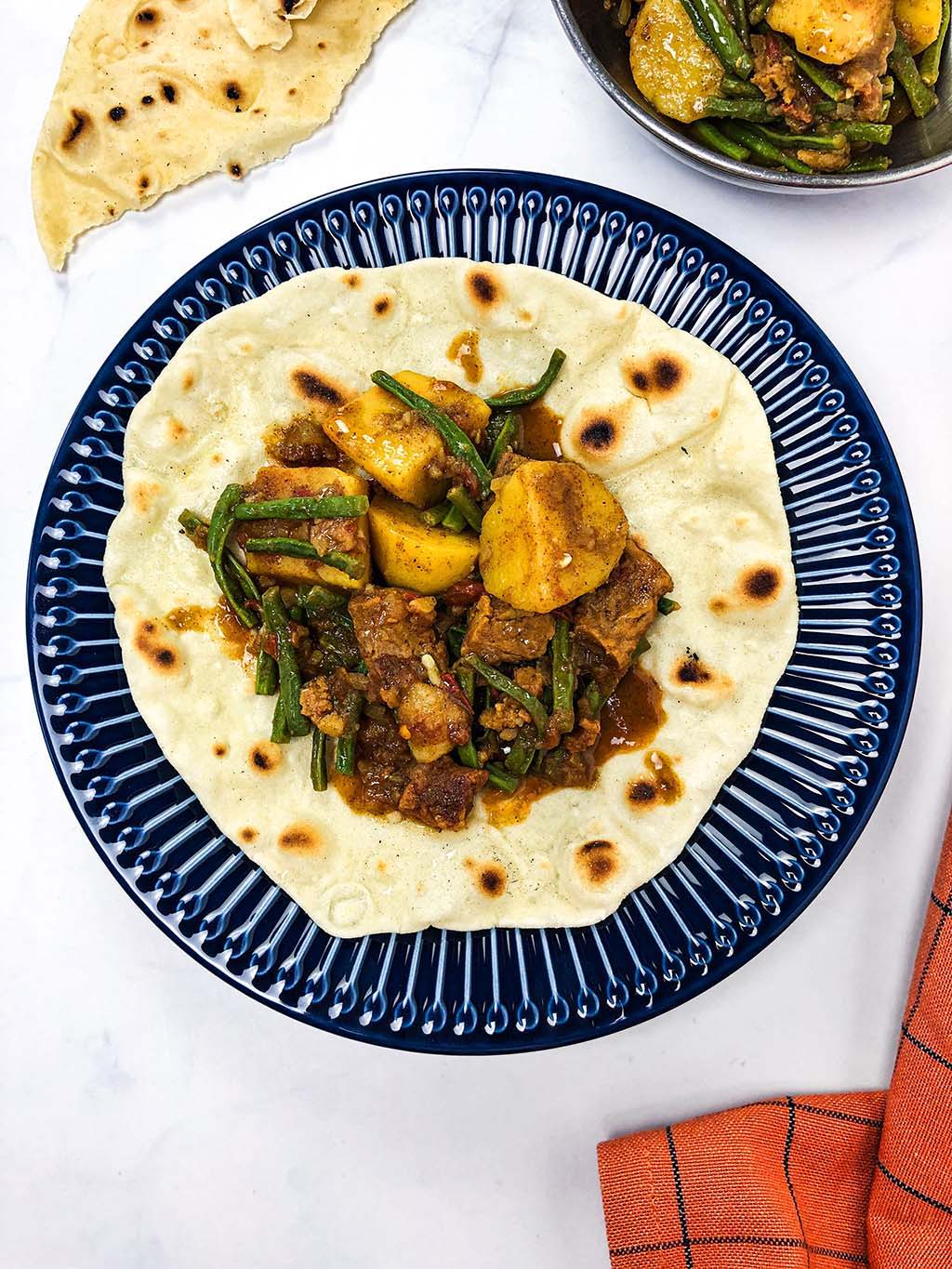 Vegan Roti Vegan roti – Peas Maker